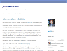 Tablet Screenshot of joshuakellerfish.com